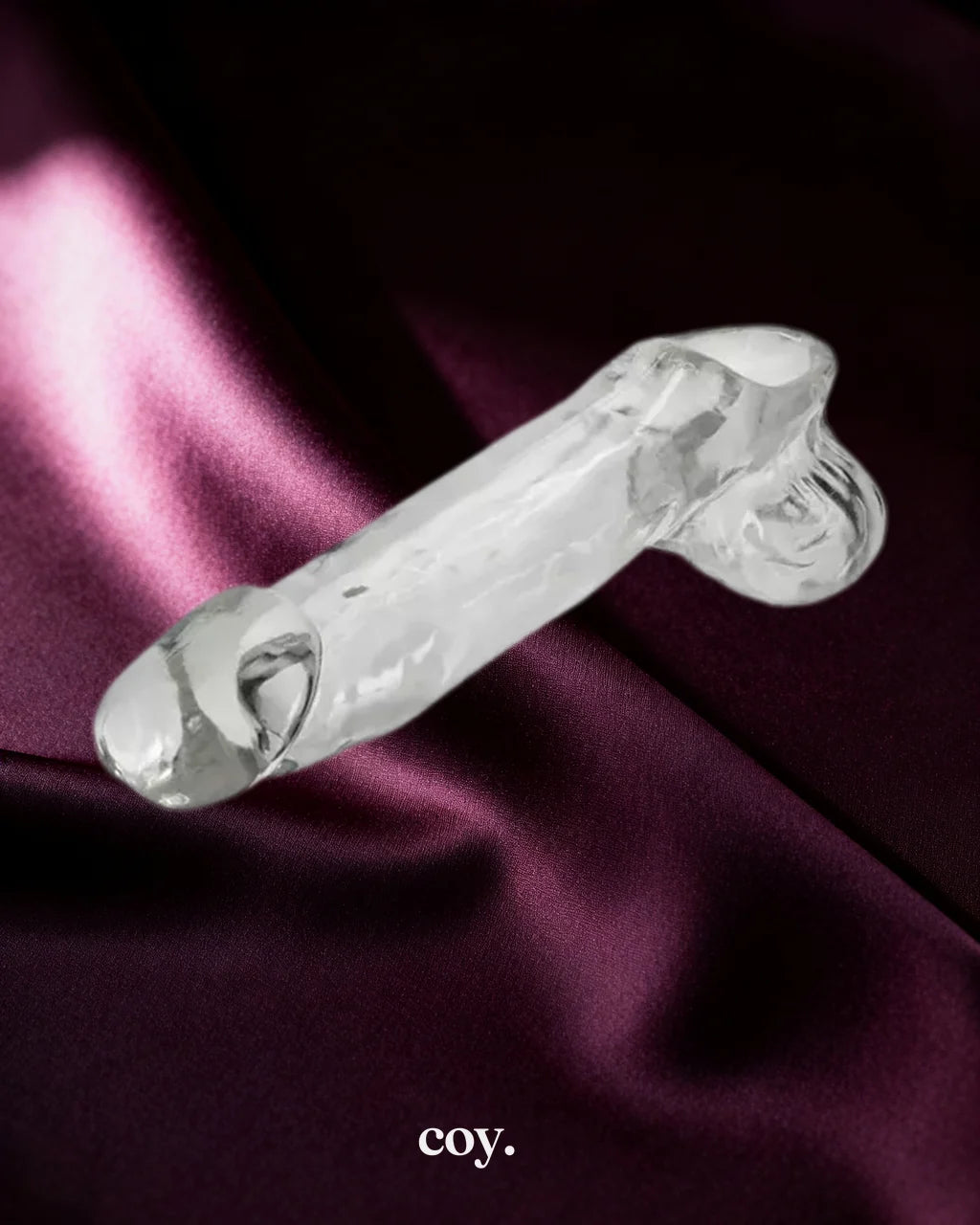OxBalls Daddy Cocksheath Clear Penis Sleeve — Coy