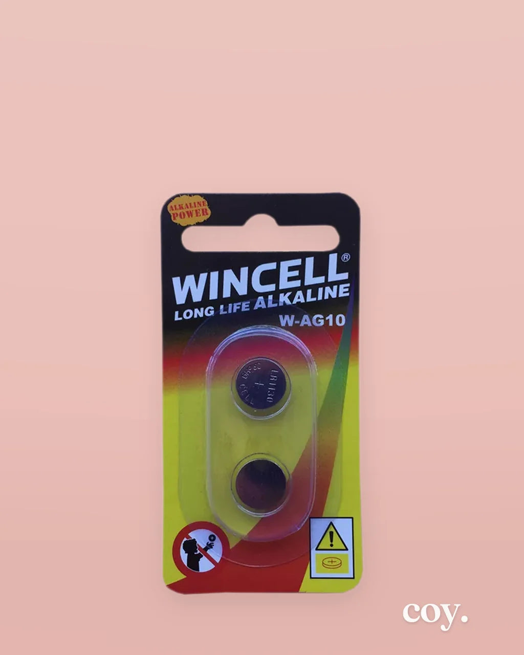Wincell Long Life Alkaline Ag10 2 Pack — Coy