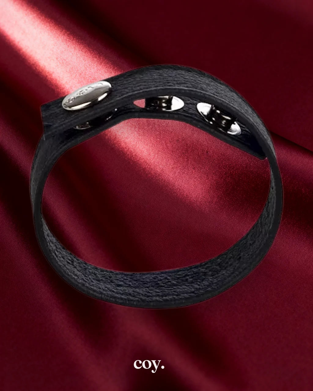 Colt Leather C/B Strap Adjustable 3-Snap — Coy