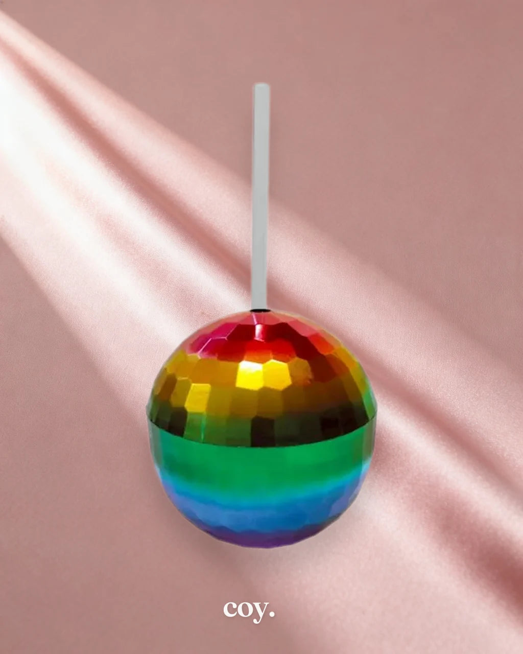 Rainbow Disco Ball Cup — Coy