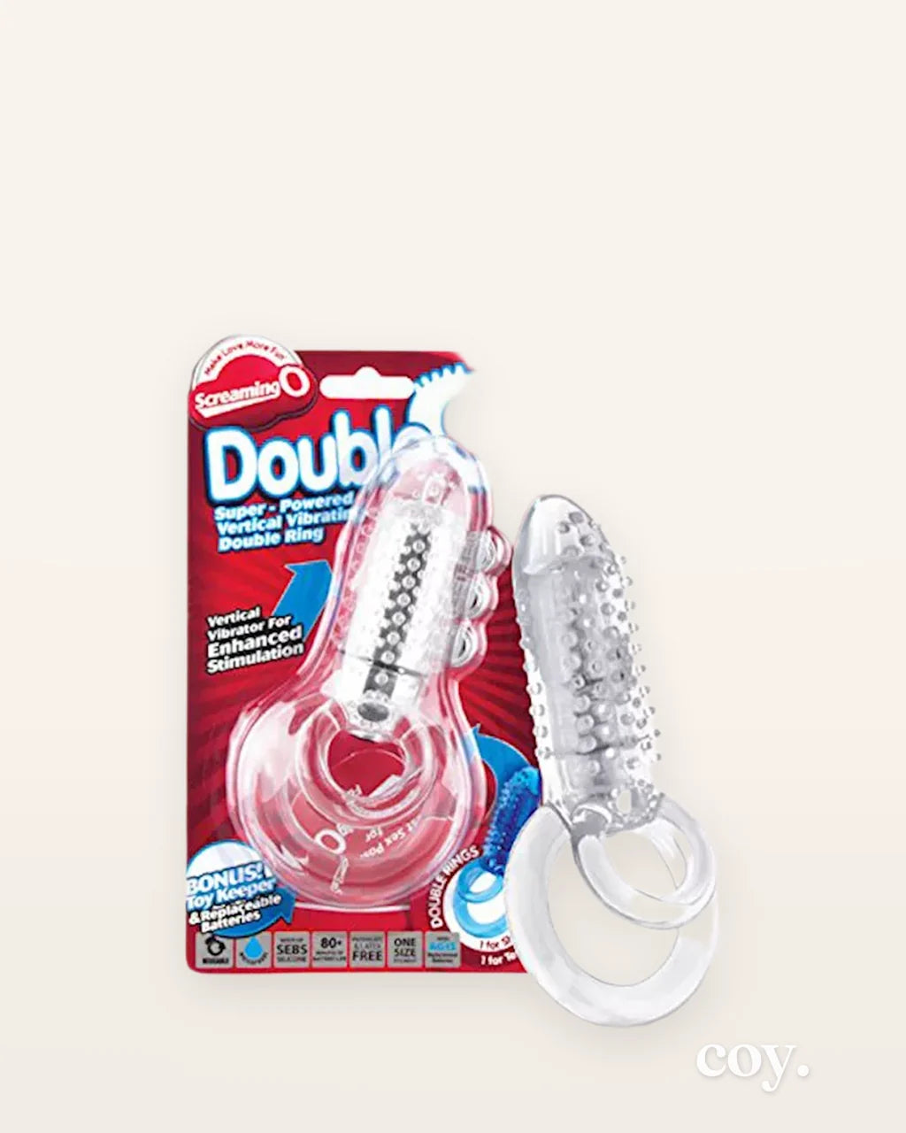Doubleo 8 Vibrating Cock Ring — Coy