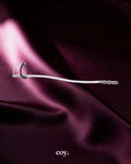 Kink Range Stainless Steel and Clear Cum Through Plug 8.2 Inch — Coy