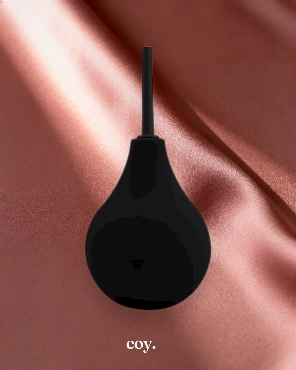 Amore Nood Easy Clean Enema Kit 6.7 Inch — Black — Coy