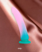 Share Satisfaction Nood Colours Glitter Dildo 8.7 Inch — Coy