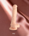 Share Satisfaction Nood Realistic Silicone Dildo 6.9 Inch — Coy