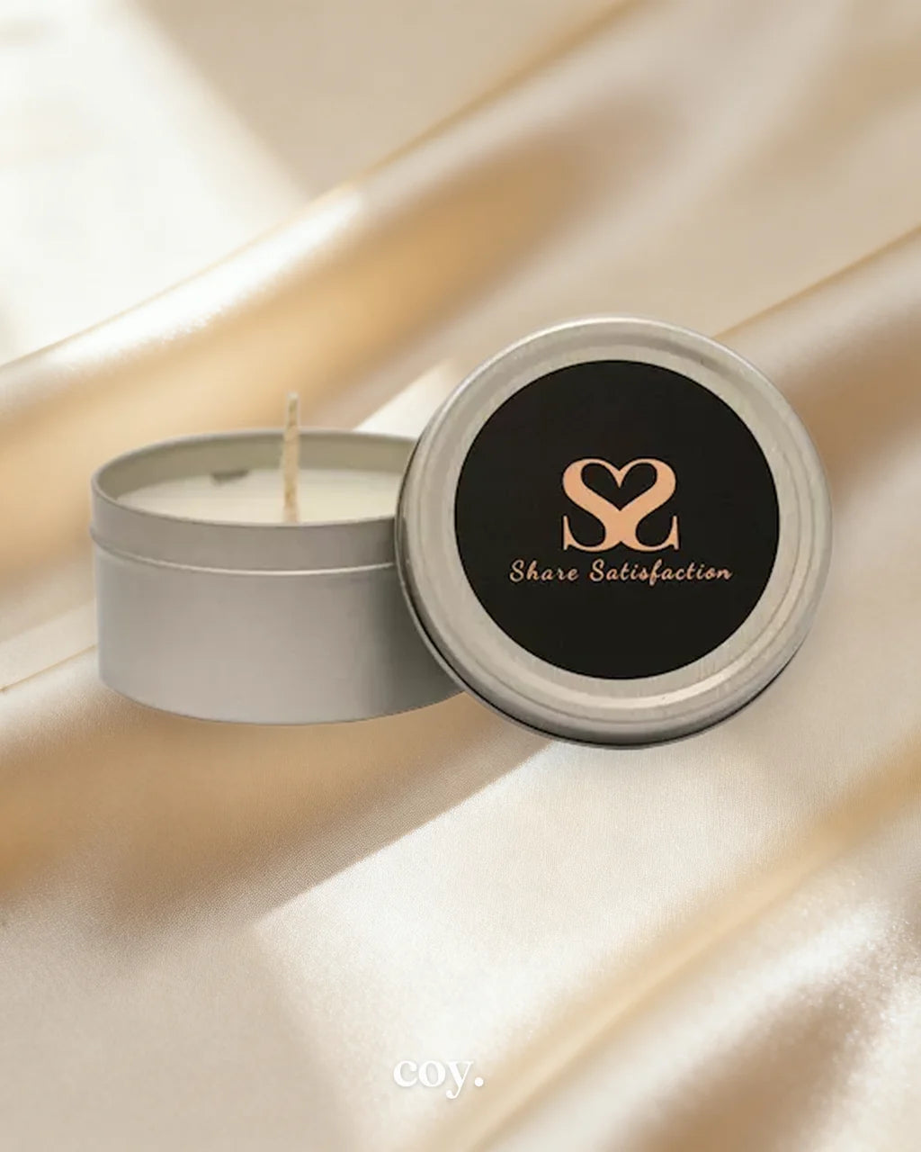 Share Satisfaction Mini Massage Candle — Coy