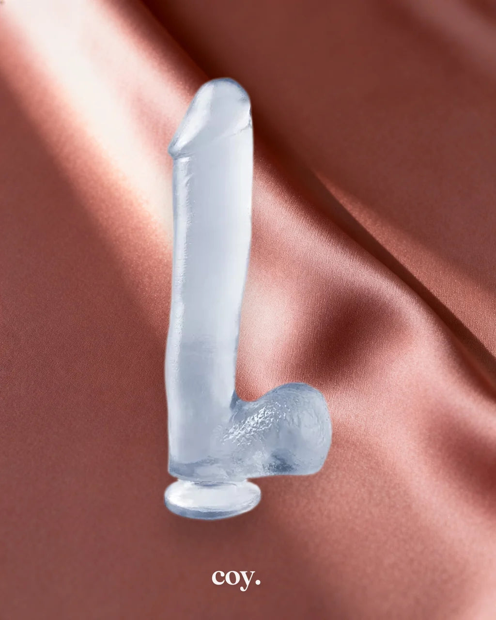 Basix 10 Inch Suction Cup Dildo — Coy