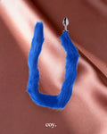 Share Satisfaction Kinki Foxy Tail Butt Plug 33 Inch — Blue — Coy