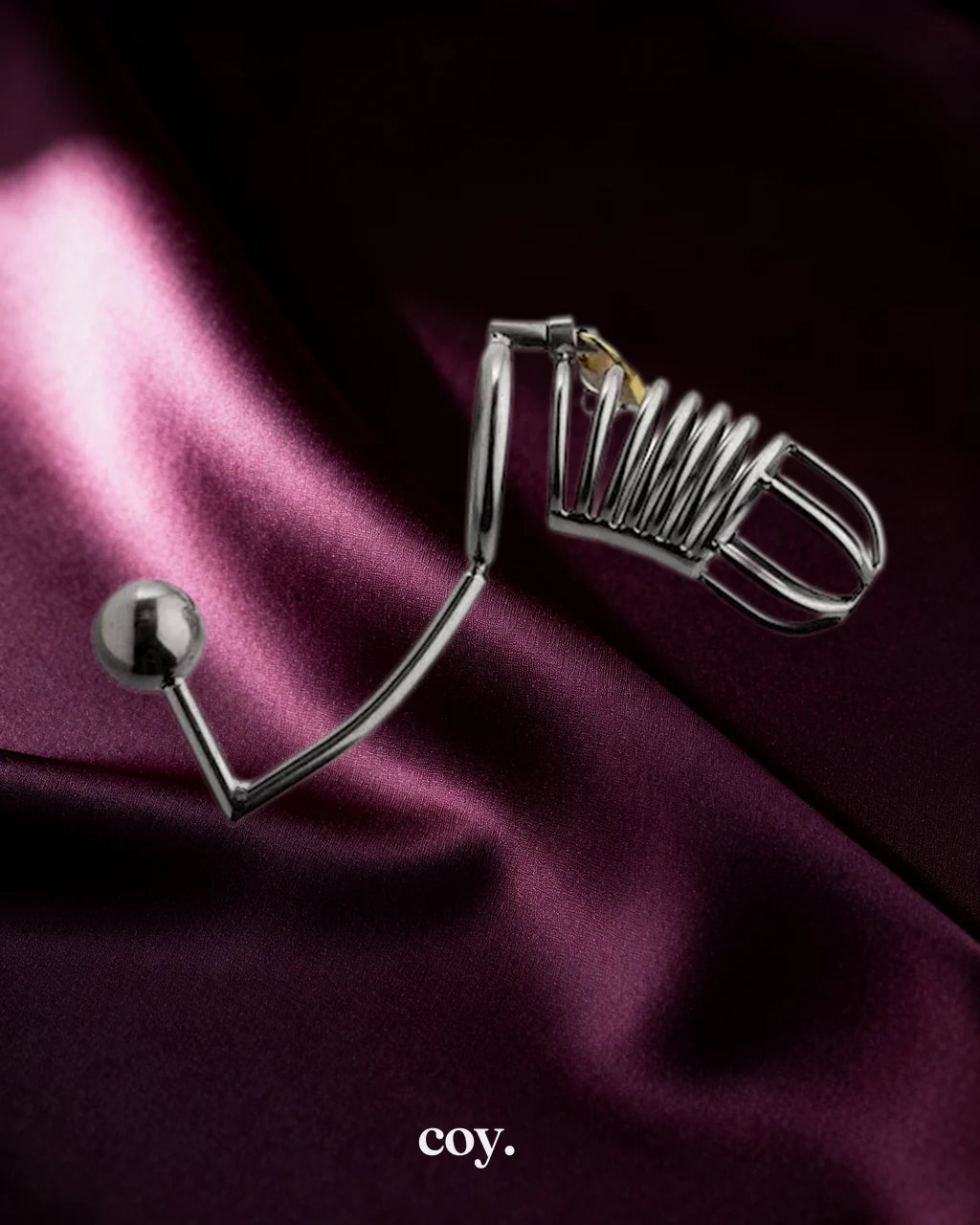 Condemned Cage with Anal Insertion — Coy