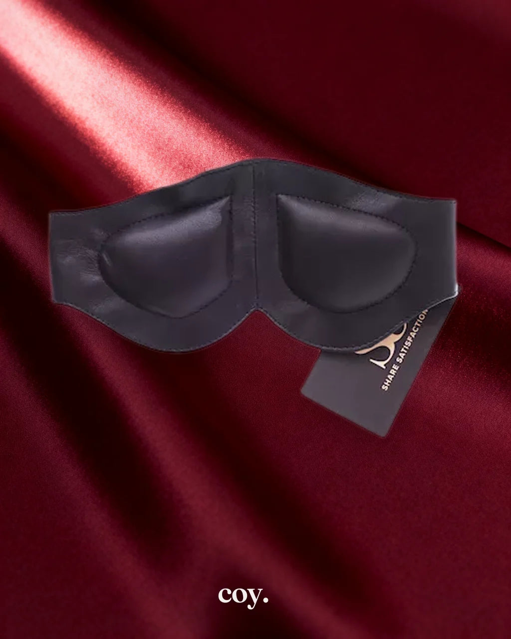 Bound X Heavy Duty Padded Blindfold — Black — Coy