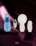 CalExotics Elite 5x 5 Function Vibro-Ring Plus Tickler — Coy